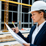 프랑스어 뉴스 사이트 추천 - **

"A professional female architect, fully clothed in a stylish yet modest blazer and trousers, rev...