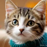 프랑스어 속담과 관용구 - **Prompt 1: "Avoir un chat dans la gorge" (To have a cat in one's throat)**
    A cozy, soft-focus p...