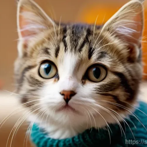 프랑스어 속담과 관용구 - **Prompt 1: "Avoir un chat dans la gorge" (To have a cat in one's throat)**
    A cozy, soft-focus p...